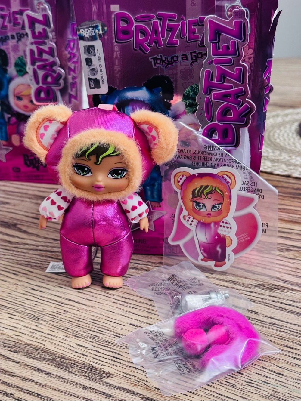 Bratz: Bratzies Tokyo A Go-Go Seriez - Yasmin Plush Collectible Toy